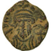 Constans II, Half Follis, 643-647, Carthage, BB, Rame, Sear:1059