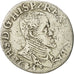 Coin, Spanish Netherlands, Philip II, 1/5 Ecu, 1565, Antwerp, EF(40-45), Silver