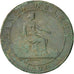 Coin, Spain, Provisional Government, 5 Centimos, 1870, Barcelona, AU(50-53)