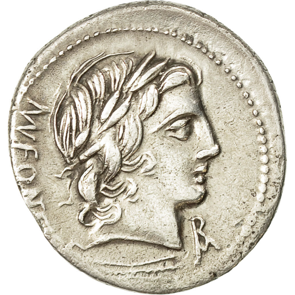 Coin, Fonteia, Denarius, 85 BC, Rome, AU(55-58), Silver, Babelon:9