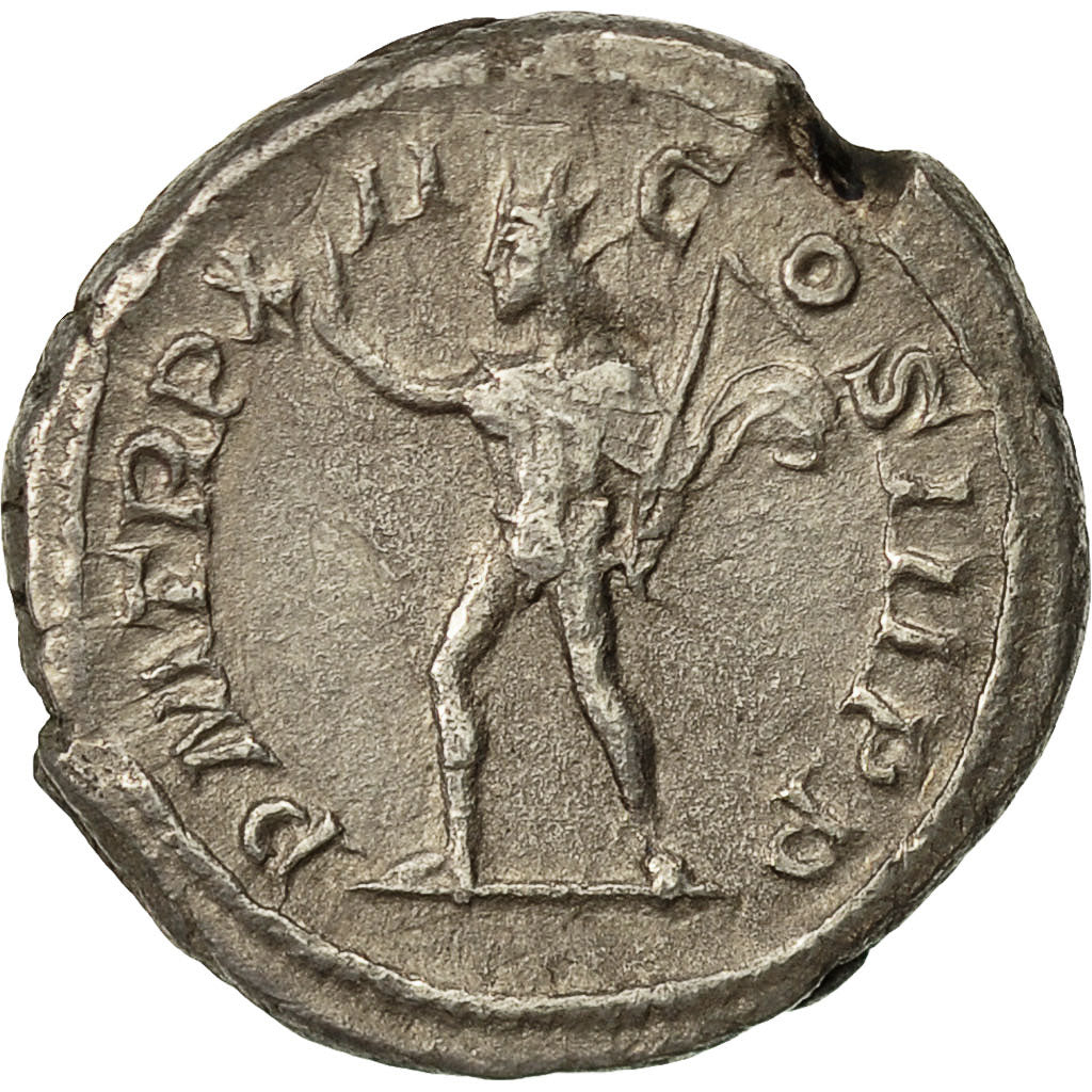 Coin, Severus Alexander, Denarius, 233, Rome, MS(60-62), Silver, Cohen:440