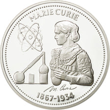 France, Medal, Nos Grands Hommes, Marie Curie, History, MS(65-70), Silver