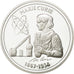 France, Medal, Nos Grands Hommes, Marie Curie, History, MS(65-70), Silver