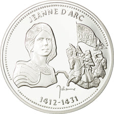 France, Medal, Nos Grands Hommes, Jeanne d'Arc, History, FDC, Argent