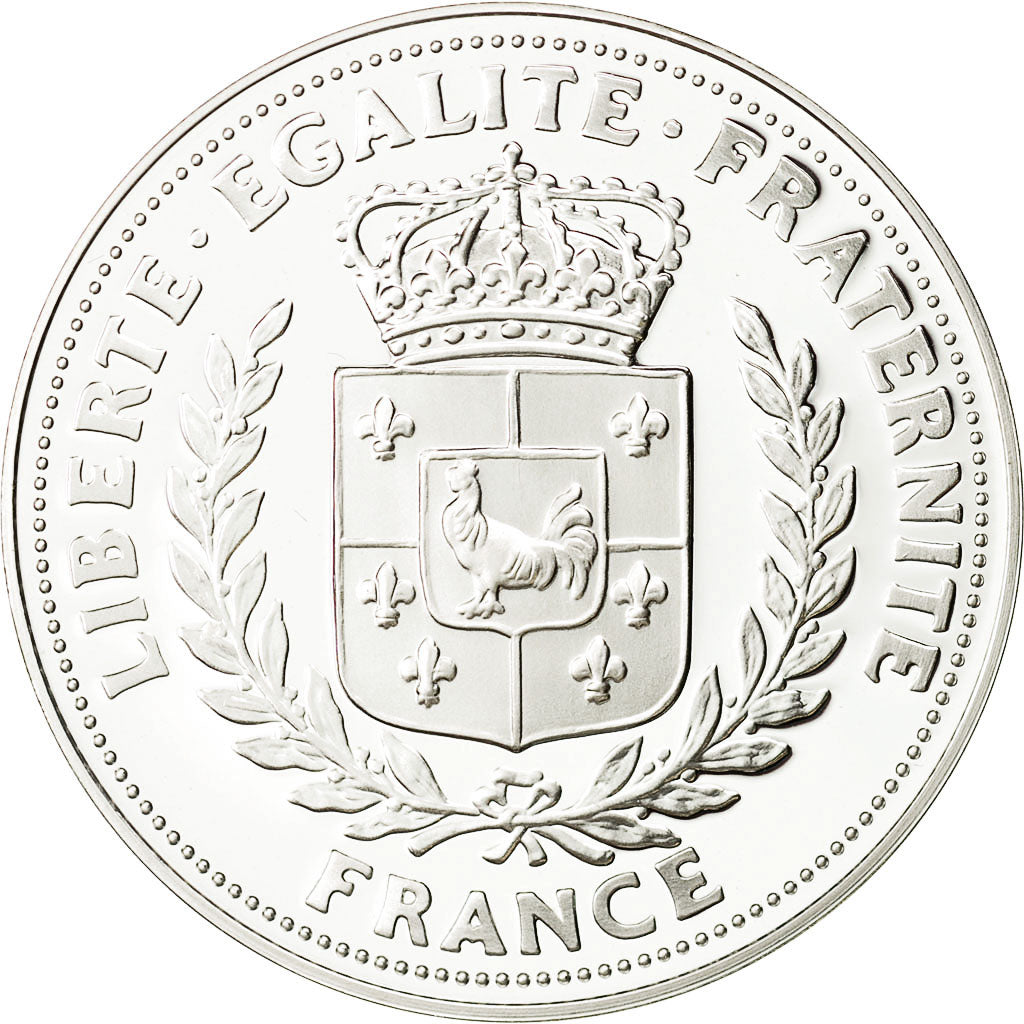 France, Medal, Nos Grands Hommes, Jeanne d'Arc, History, FDC, Argent