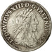 Monnaie, France, Louis XIII, 1/12 Écu, 2e poinçon de Warin, buste drapé et