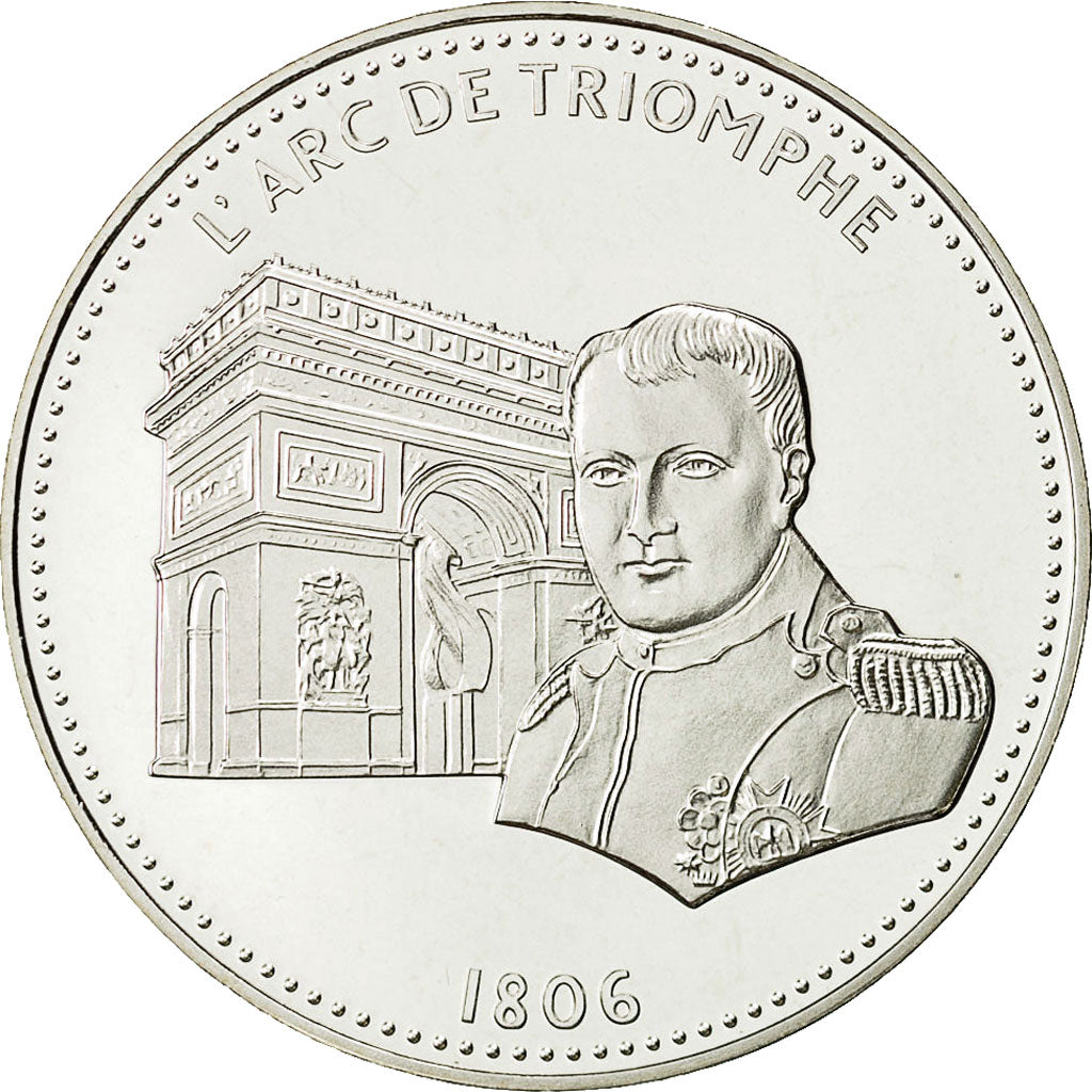 France, Medal, Les Joyaux de Paris, L'Arc de Triomphe, Arts & Culture