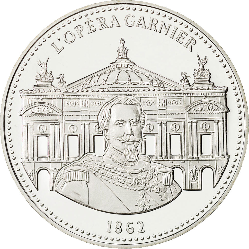 France, Medal, Les Joyaux de Paris, L'Opéra Garnier, Arts & Culture, MS(65-70)