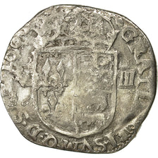 Monnaie, France, Henri IV, 1/8 Ecu, 1608, Morlaas, TB, Argent, KM:2.1