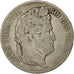 Coin, France, Louis-Philippe, 5 Francs, 1837, Lille, VF(20-25), Silver