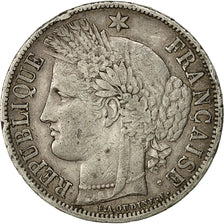 Monnaie, France, Cérès, 5 Francs, 1850, Paris, TTB, Argent, Gadoury 719