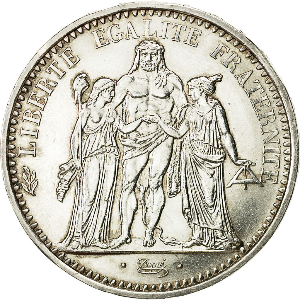 Coin, France, Hercule, 10 Francs, 1971, Paris, MS(60-62), Silver, KM:932