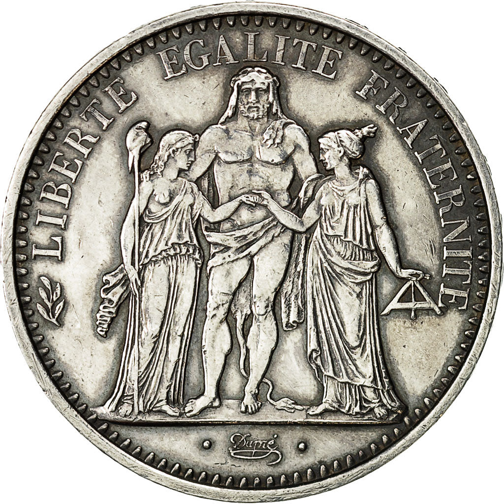Coin, France, Hercule, 10 Francs, 1967, Paris, MS(60-62), Silver, KM:932