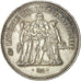 Coin, France, Hercule, 50 Francs, 1975, Paris, MS(63), Silver, KM:941.1