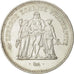 Moneta, Francia, Hercule, 50 Francs, 1975, Paris, SPL, Argento, KM:941.1