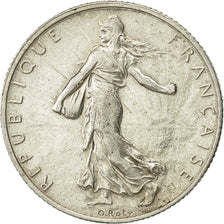 Munten, Frankrijk, Semeuse, 2 Francs, 1920, Paris, UNC-, Zilver, KM:845.1