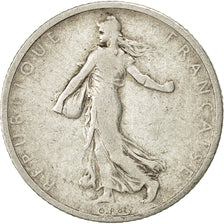 Munten, Frankrijk, Semeuse, Franc, 1898, Paris, ZG+, Zilver, KM:844.1