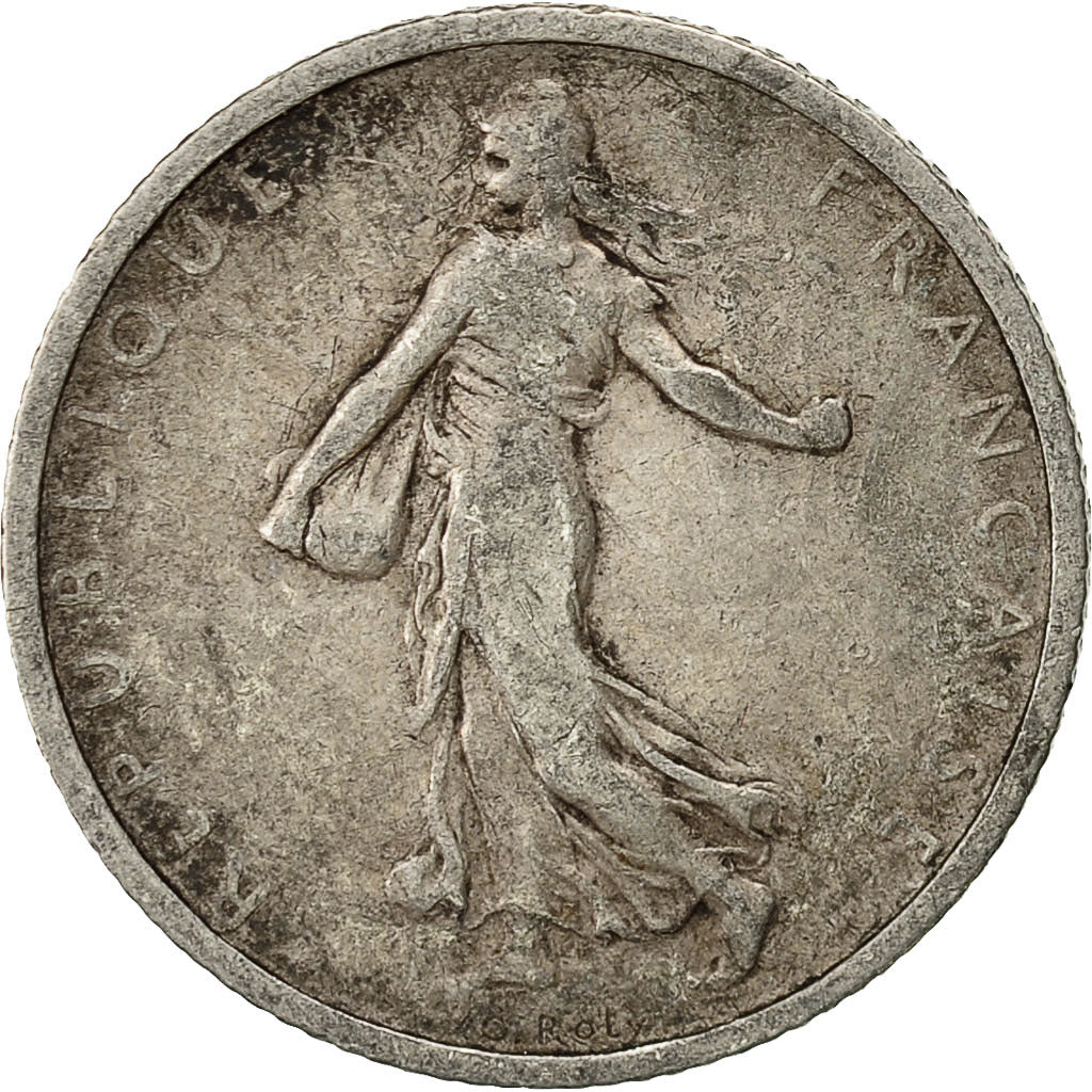 Coin, France, Semeuse, Franc, 1898, Paris, VF(20-25), Silver, KM 844.1