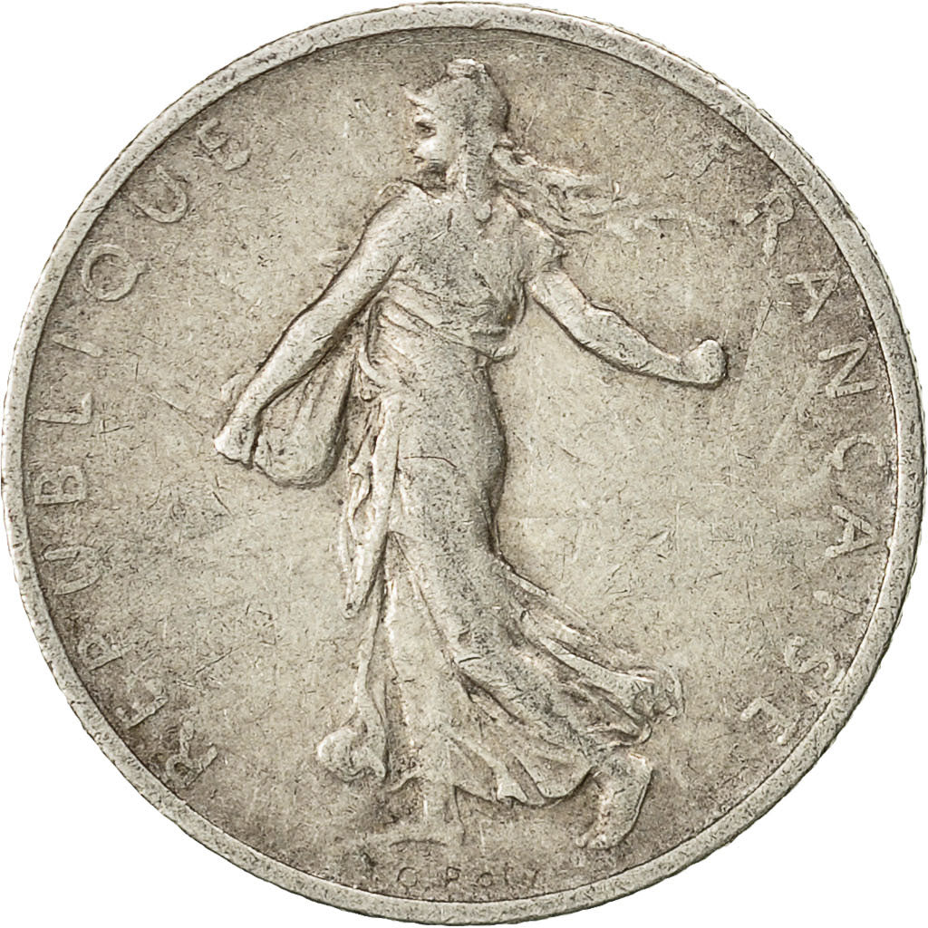 Monnaie, France, Semeuse, Franc, 1899, Paris, TB+, Argent, KM:844.1, Gadoury:467