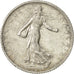 Coin, France, Semeuse, Franc, 1909, Paris, AU(55-58), Silver, KM:844.1