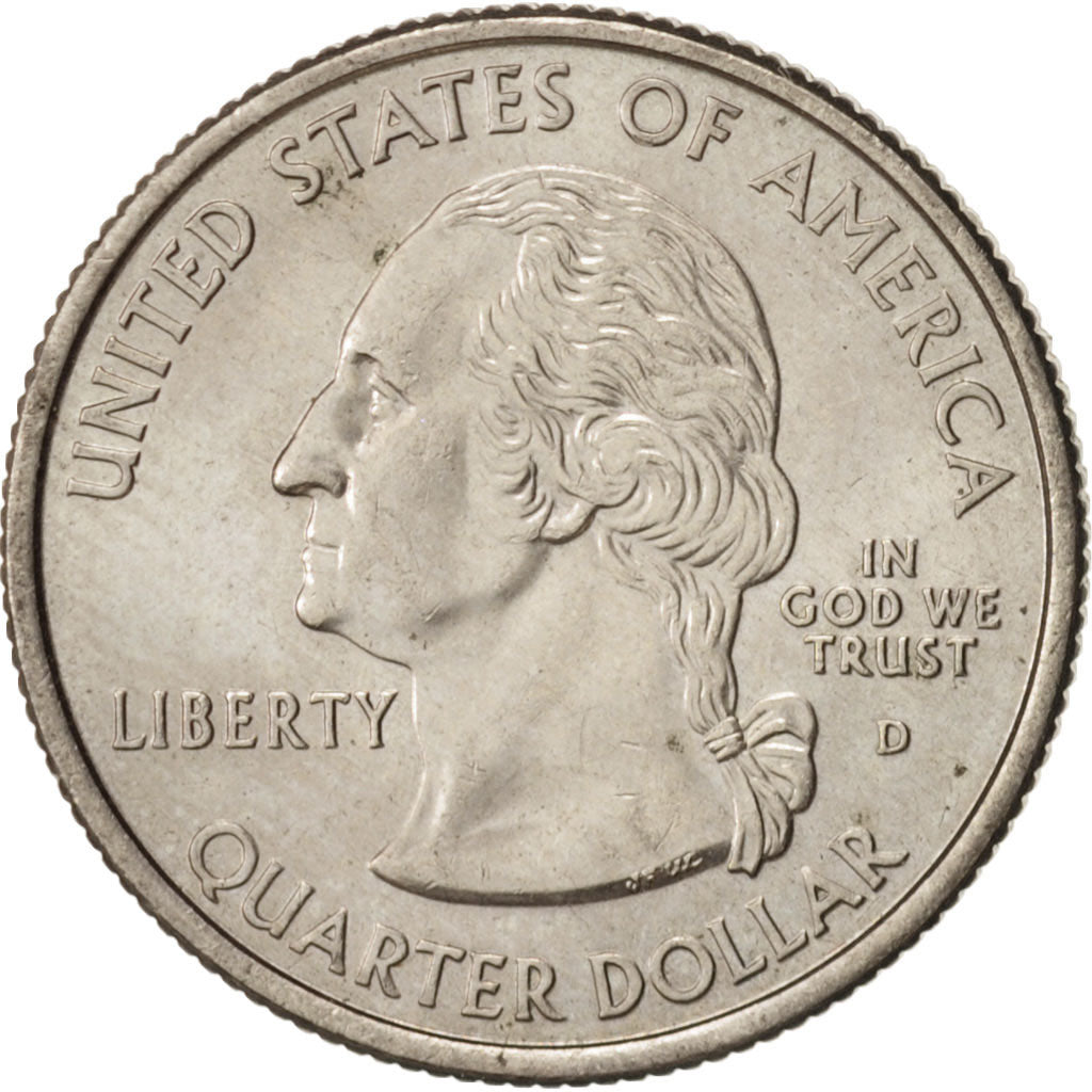 United States, State Quarter, 2001, D, New York, KM:318