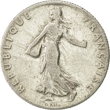 Moneta, Francia, Semeuse, 50 Centimes, 1904, Paris, MB+, Argento, KM:854