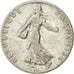 Moneta, Francia, Semeuse, 50 Centimes, 1904, Paris, MB+, Argento, KM:854