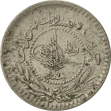 Coin, Turkey, Muhammad V, 5 Para, 1910, Qustantiniyah, AU(50-53), Nickel, KM:759
