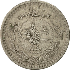 Coin, Turkey, Muhammad V, 5 Para, 1912, Qustantiniyah, AU(50-53), Nickel, KM:759
