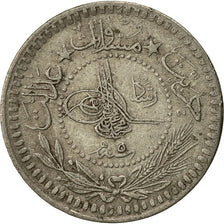 Coin, Turkey, Muhammad V, 5 Para, 1913, Qustantiniyah, AU(55-58), Nickel, KM:759