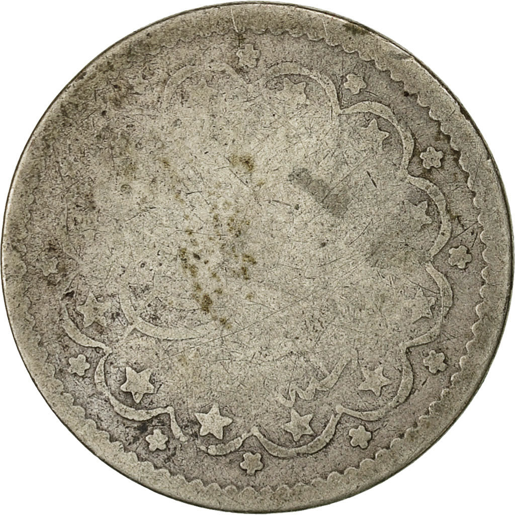Coin, Turkey, Abdul Aziz, 5 Kurush, 1861, Qustantiniyah, VF(20-25), KM 691
