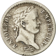 Monnaie, Premier Empire, Demi Franc Napoléon 1er, 1809, Paris, KM 691.1