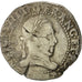 Monnaie, France, Henri III, Franc au Col Plat, 1576, Rennes, TB, Argent