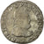 Moneda, Francia, Henri III, Teston, 1576, Poitiers, BC+, Plata, Sombart:4654