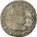 Coin, France, Henri III, Teston, 1576, Poitiers, VF(20-25), Silver, Sombart:4654