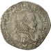 Coin, France, Henri III, Teston, 1575, Bordeaux, VF(30-35), Silver, Sombart:4646