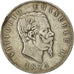 Coin, Italy, Vittorio Emanuele II, 5 Lire, 1874, Milan, VF(30-35), Silver