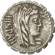 Coin, Postumius, Denarius Serratus, 81 BC, Rome, AU(55-58), Crawford 372/2