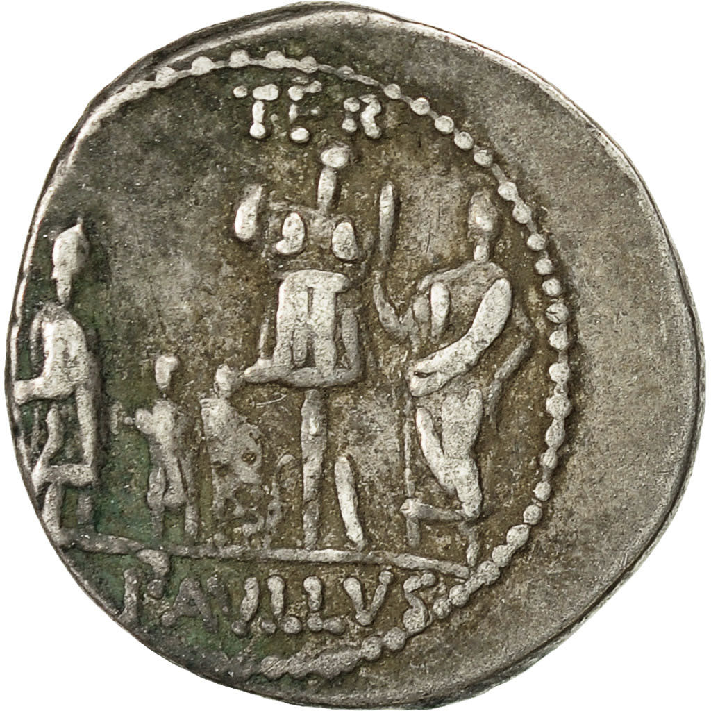 Coin, Aemilia, Denarius, 62 BC, Rome, AU(55-58), Silver, Crawford:415/1