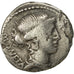 Moneta, Carisia, Denarius, 46 BC, Rome, BB, Argento, Crawford:464/2