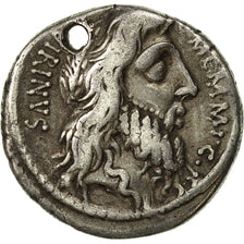 Coin, Memmia, Denarius, 56 BC, Rome, AU(55-58), Silver, Crawford:427/2