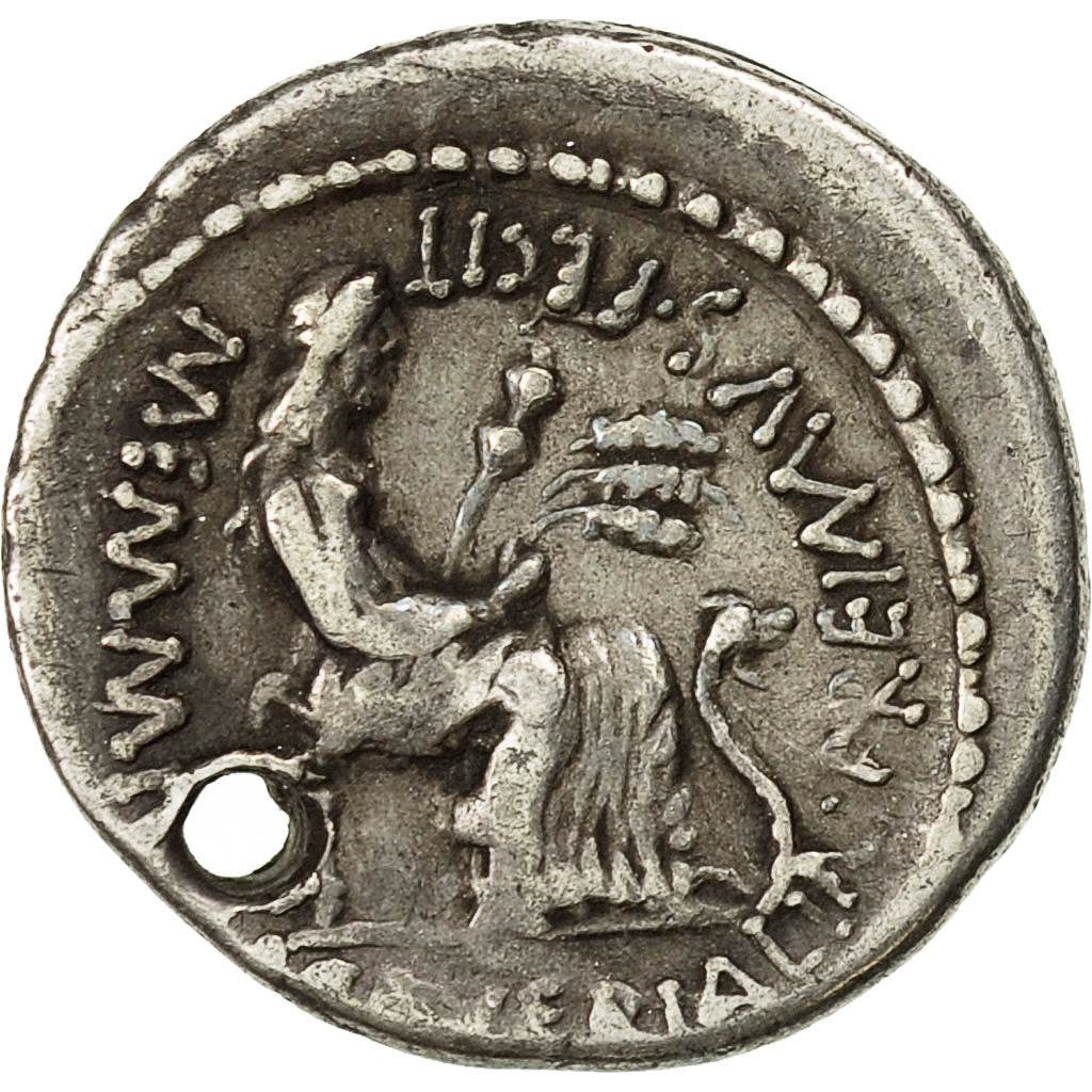 Coin, Memmia, Denarius, 56 BC, Rome, AU(55-58), Silver, Crawford:427/2