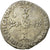 Monnaie, France, Henri IV, 1/4 Ecu, 1603, Saint André Villeneuve Les Avignon