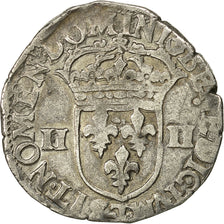 Münze, Frankreich, Louis XIII, 1/4 Ecu, Nantes, S+, Silber, Gadoury:27