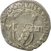 Monnaie, France, Henri IV, 1/8 Ecu, 1608, Rennes, TB+, Argent, Sombart:4688