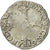 Moneda, Francia, Henri IV, 1/8 Ecu, 1608, Rennes, BC+, Plata, Sombart:4688