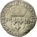 Moneta, Francia, Henri IV, 1/4 Ecu, 1593, Bayonne, BB, Argento, Sombart:4686