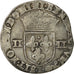 Monnaie, France, Henri IV, 1/4 Ecu, 1593, Bayonne, TTB, Argent, Sombart:4686