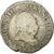 Moneda, Francia, Henri III, Demi Franc, 1587, Rouen, BC+, Plata, Sombart:4716