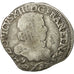 Moneta, Francia, Louis XIII, 1/2 Franc, tête nue au col fraisé, 1/2 Franc